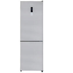 Panasonic NR-BN30QS1-B Freestanding Fridge Freezer, A+ Energy Rating, 64cm Wide, Stainless Steel
